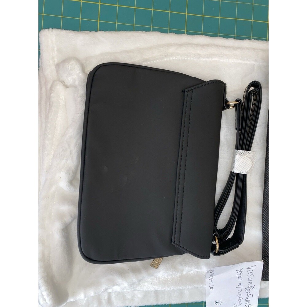 Versace Parfums Black Gold Shoulder Crossbody Bag + Dustbag - Picture 5 of 15